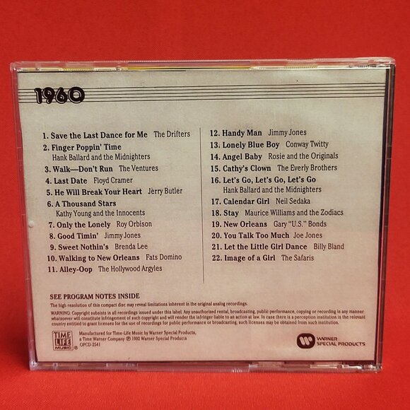 The Rock N Roll Era1960 CD 1992 - Picture 2 of 8